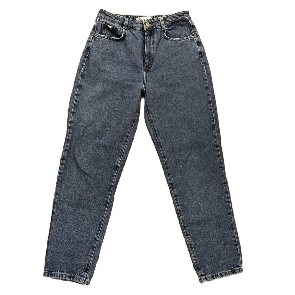 Zara Womens High Waist Mom Jeans Size 6